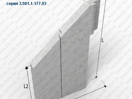 Стенка откосная СТ-7 левая серия 3.501.1-144.1 ШИФР 2175: купить по низкой цене у производителя