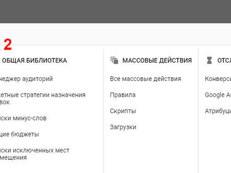 Понимание ключевых слов в Google AdWords