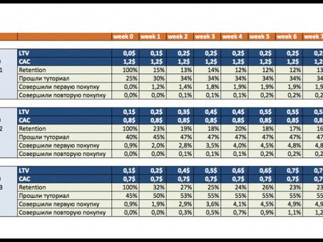 Когортный анализ: для развития бизнеса
