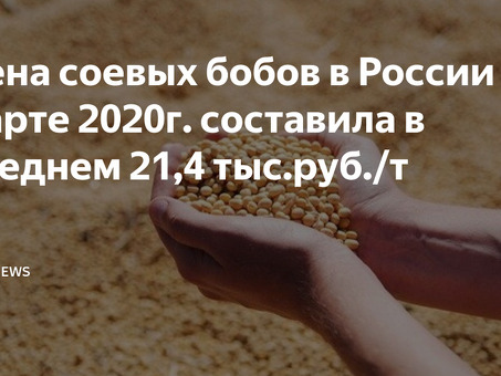 Купить соевые бобы в Екатеринбурге: широкий ассортимент и выгодные цены | Магазин 