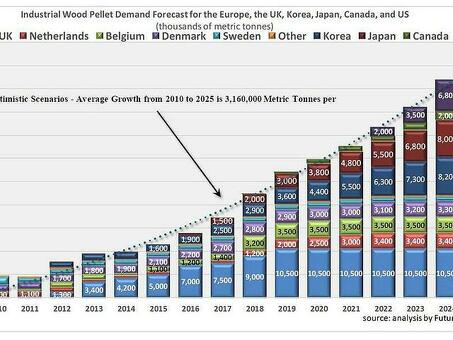 Спрос на пеллеты: актуальные данные и тенденции рынка