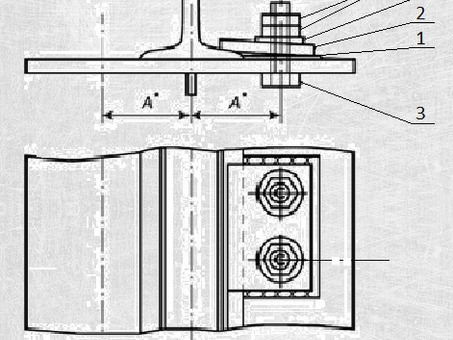 Купить Термостык ТС-3 для крановых рельсов КР70 недорого | Магазин 