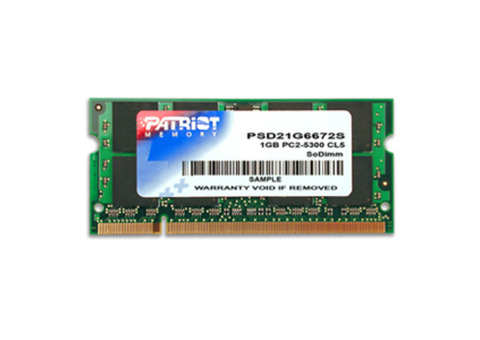 Продаю Patriot Memory PSD21G6672S 1 gb