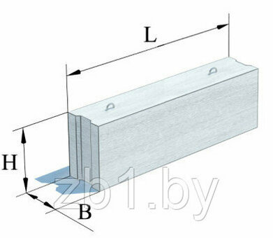 Фундаментный блок ФБС9.3.6-Т: цена, характеристики, отзывы | Магазин 