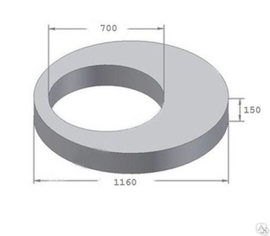 Купить плиту перекрытия колодца ПП15-2 (усиленную) по выгодной цене
