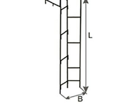 Лестница канализационная КЛ-1 длиной 5,3 метра - купить в интернет-магазине