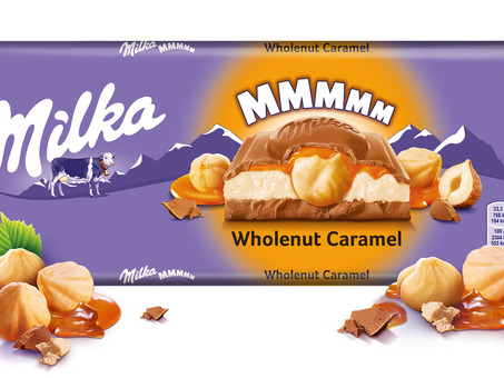 Шоколад Milka с карамелью – вкусный и нежный шоколад.