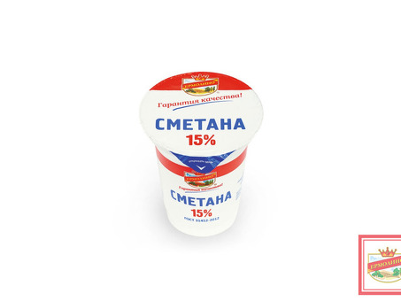 Сметана 15%: цена, отзывы, купить в интернет-магазине