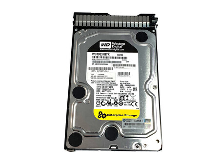 657739-001 Жесткий диск HP 1 ТБ, 6 ГБ, 7,2 тыс. SATA, 3,5 дюйма, SC MDL