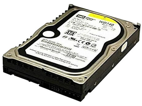 WD740 накопитель Western Digital 74 ГБ SATA 10K WDHP Raptor 3.5