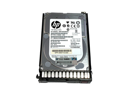 656108-001 Жесткий диск HP 1 ТБ, 6 ГБ, 7,2 тыс. SATA, 2,5 дюйма, MDL