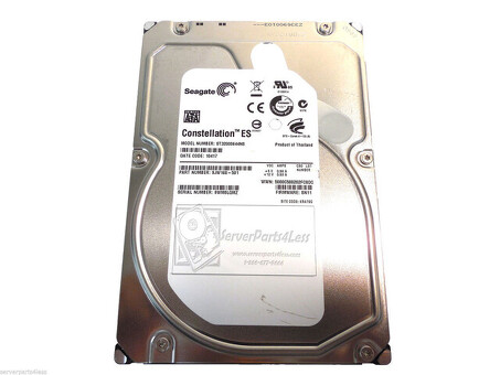 ST32000644NS Жесткий диск SEAGATE 2 ТБ, 7,2 тыс. большого форм-фактора, SATA 3G