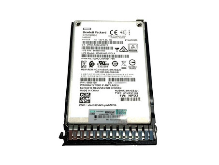 873365-B21 Твердотельный накопитель HPE 1,6 ТБ SAS 12G MU SFF SC DS