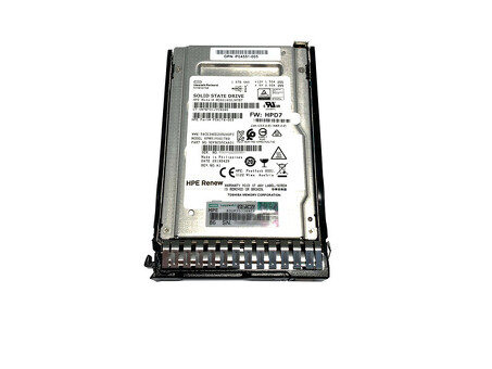 P06580-001 Твердотельный накопитель HPE SAS 1,6 ТБ, 12 ГБ SC MU DS SFF