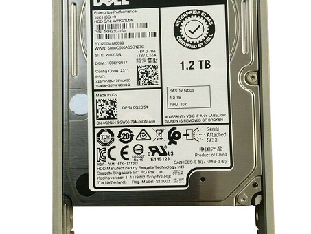 Жесткий диск G2G54 DELL 1,2 ТБ 10 000 SAS 2,5 дюйма 12G G14 512n