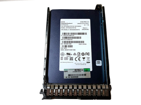 P02562-001 Твердотельный накопитель HPE 3,84 ТБ SATA 6G MU SFF SC DS