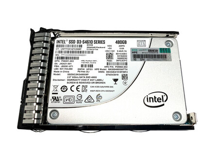 P18477-001 Твердотельный накопитель HPE 480 ГБ 6G SATA 2,5 MU SFF SC