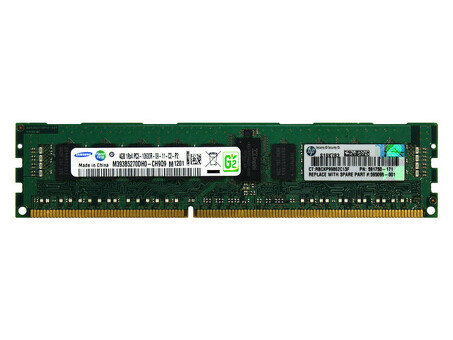 593911-B21 Память HP 4 ГБ 2RX4 DR PC3-10600R-9 RDIMM