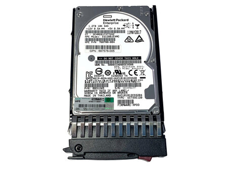 J9F48A Жесткий диск HPE 1,2 ТБ, 12 ГБ, 10 тыс. SAS, 2,5 дюйма, MSA