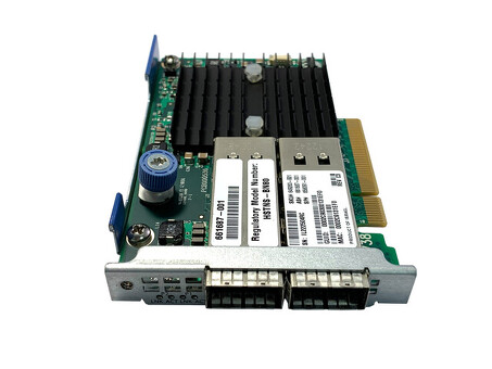 656091-001 Адаптер HP Infiniband QDR/EN 10 ГБ DP 544FLR-QSF