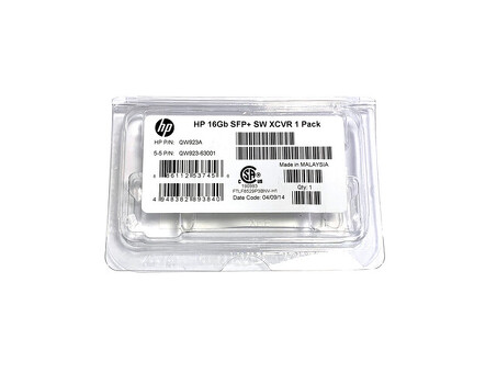 QW923A Программный трансивер HP SFP+, 16 ГБ