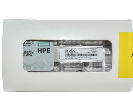 J4858D Трансивер HPE Aruba 1G SFP LC SX 500M OM2 MMF