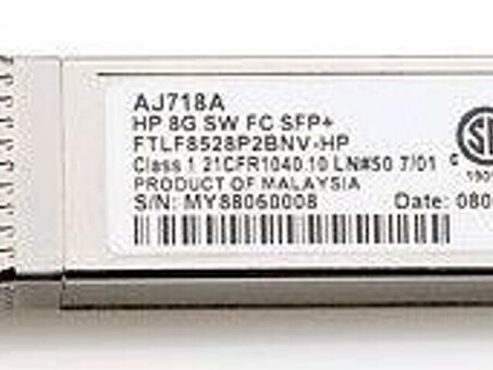 468507-001 Трансивер HP ShortWave B-Series FC SFP, 8 ГБ