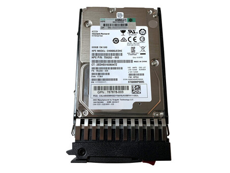 787642-001 Жесткий диск HPE MSA 600 ГБ 12G SAS 15K 2,5 дюйма