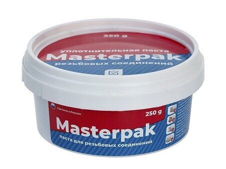 Паста уплотнительная для воды, пара банка 250гр Masterpak