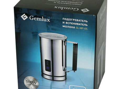 Подогреватель и вспениватель молока GEMLUX GL-MF-05