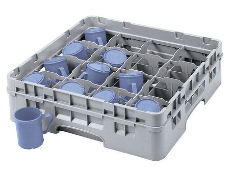 Кассета для бокалов Cambro 16С414 сер