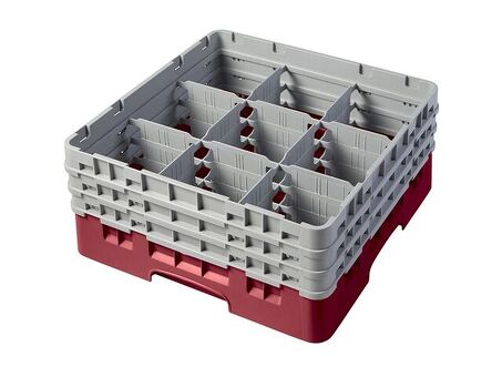 Кассета для бокалов Cambro 9S638 клюкв