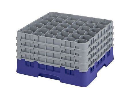 Кассета для бокалов Cambro 36S900 гл.син./сер