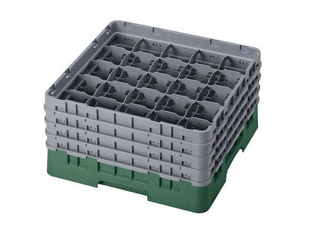 Кассета для бокалов Cambro 25S800 зел./сер