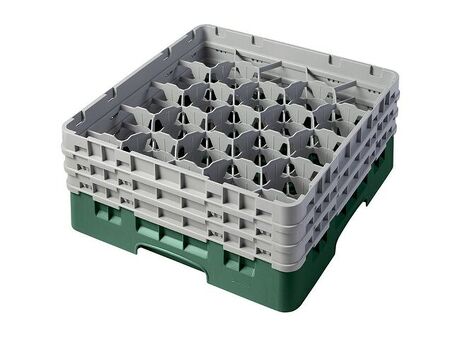 Кассета для бокалов Cambro 20S638 зел./сер