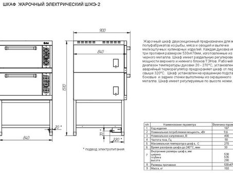 Жарочный шкаф Abat ШЖЭ-2