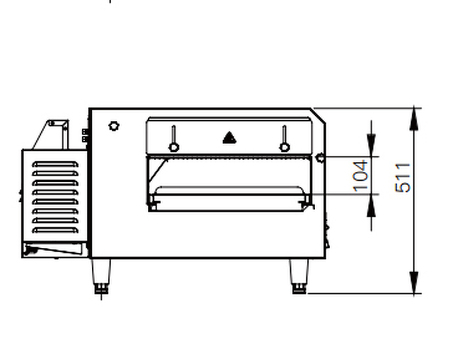 Конвейерная печь NOPEIN NTE-1620