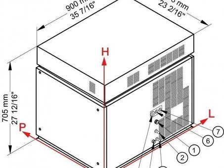 Льдогенератор Brema Muster 350W