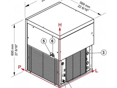 Льдогенератор Brema G510 Split