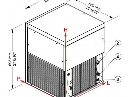 Льдогенератор Brema G 280W