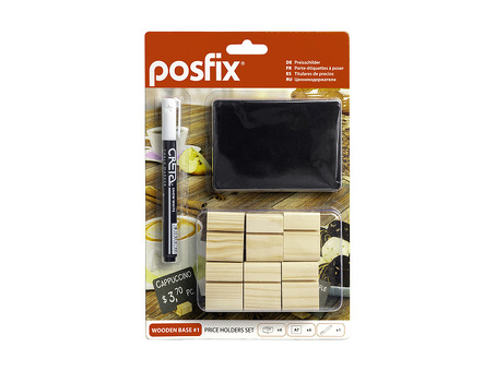 Набор ценникодержателей PosFix WOODEN BASE №1 (202324)