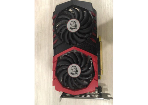 Продам игровую видеокарту MSI GTX 1050 Ti