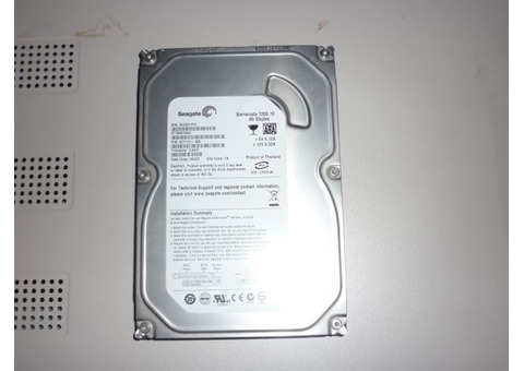 Винчестер Seagate Barracuda 7200.10- SATA 80 Гб