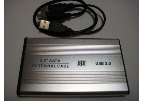 Бокс USB 2.0 для HDD 2.5 SATA.