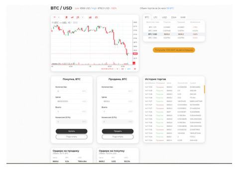 Продается работающая биржа крипто валют