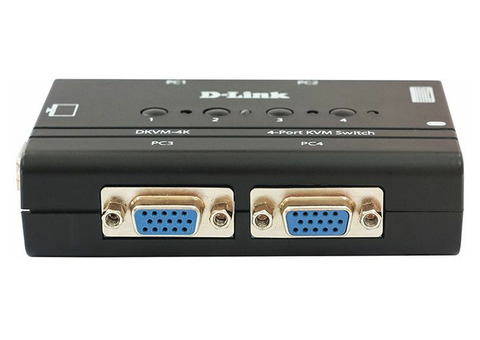 Характеристики переключатель D-Link DKVM-4K/B2