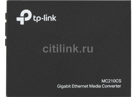 Характеристики медиаконвертер TP-Link MC210CS 1000Mbit RJ45 1000Mbit SC