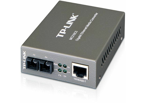 Характеристики медиаконвертер TP-Link MC210CS 1000Mbit RJ45 1000Mbit SC