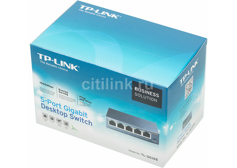 Характеристики коммутатор TP-Link TL-SG105 5G неуправляемый