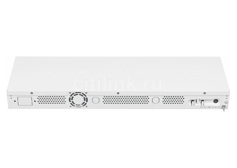 Характеристики коммутатор MikroTik CRS326-24G-2S+RM 24G 2SFP+ управляемый